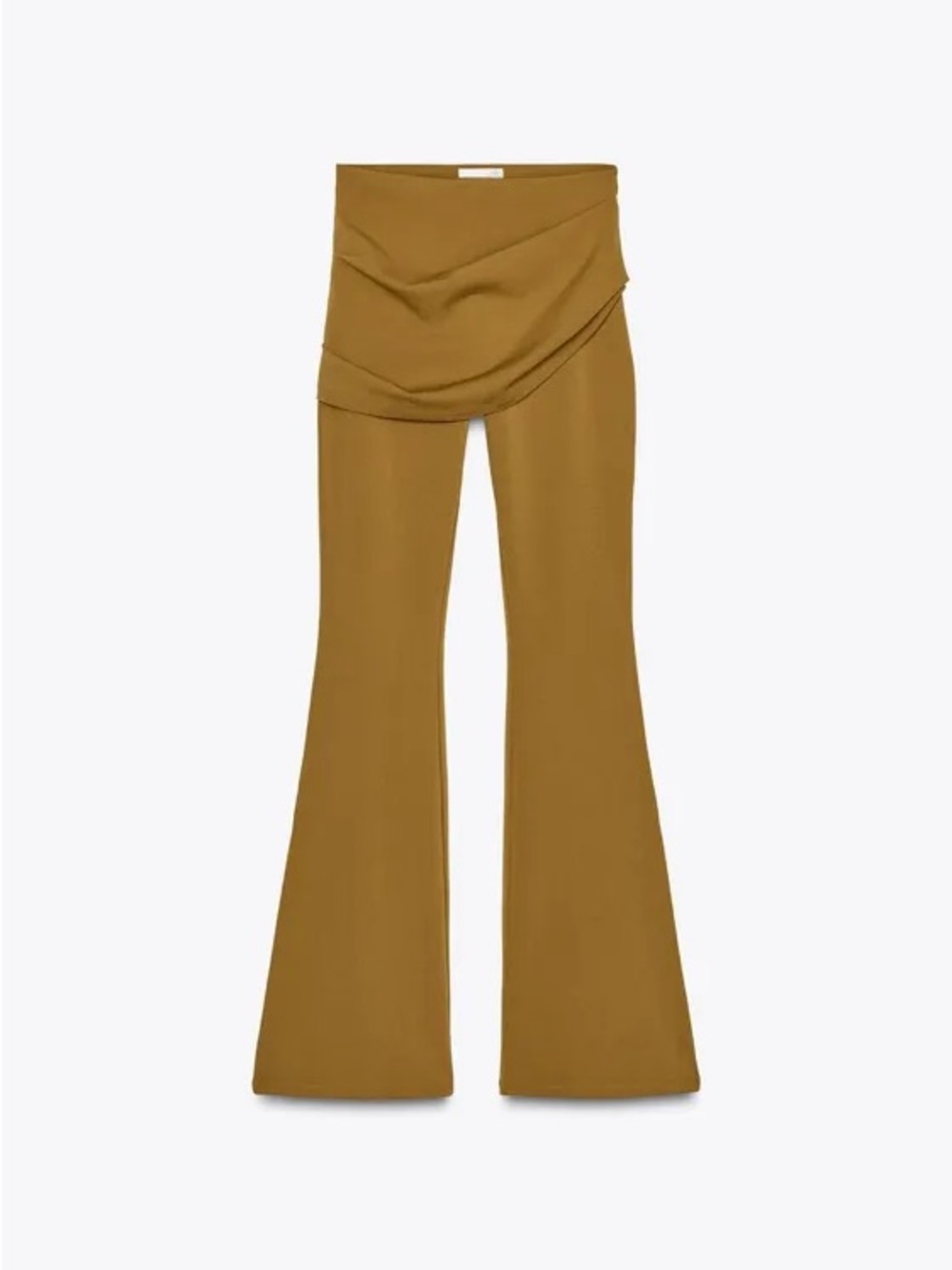 Zara pants with scarf tie detail